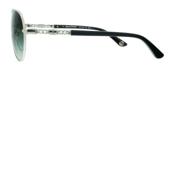 Juicy Couture JU 582/S F8 086P Silver Black Aviator Sunglasses main image 5